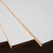 큐브프레임 두께18mm 그레인투스 LPM합판 파티클보드 목재재단 나무판자, 테두리:니게르화이트