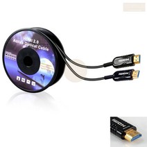 HDMI 2.0 광케이블 30M 장거리 상황실 모니터 선 AOC 하이브리드
