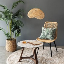 발리 라탄 등갓 웨이브 조명 램프 리조트 감성 인테리어 거실 레스토랑인테리어 식탁등 주방등 카페등 우드등 천장조명 리조트인테리어 팬던트조명 카페조명 천장등 라탄전등 무드등 조명갓