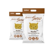 퀸오브샌드 누디 고양이 두부모래 커피 3kg x 6개