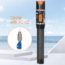 FTTH 30mw 시각 장애 탐지기 고품질 광섬유 케이블 테스트 도구 SC/FC/ST 2.5mm 인터페이스 VFL 30/1/10/20, 04 10mw with fc-lc