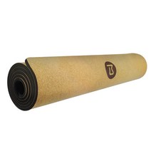 비핏 코르크 TPE 요가매트 6mm 8mm, 코르크 TPE 요가매트 8mm 시크블