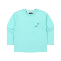 캉골키즈 [캉골키즈]포켓 로고 티셔츠 PA 0002 민트
