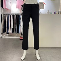 엘르골프 [2001안양점] 사이드 절개라인 약기모 세미부츠컷 팬츠