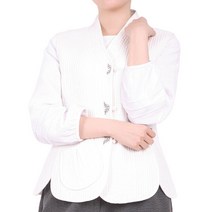 만덕몰 겨울용 면 누비 가든 자수 조끼 개량 생활한복 절복 법복