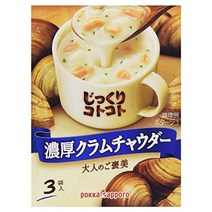 포카 삿포로 천천히 코토코토 진한 크럼 챠우더 50.7g 3개입 5상자