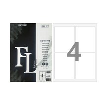 플로엠 물류관리용 FL4202, FL4202(100매입)99.10x140.01mm