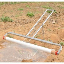 관리기비닐피복기 수동비닐피복기 비닐 멀칭기 두꺼운 필름 커버링 기계 공장 커버 아티팩트 업그레이드, 없음, 5..085 미터  장갑을 보내는 2 미터