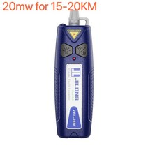 FTTH VFL 광섬유 3A 레이저 미니 시각 장애 탐지기 650nm LED 조명 10mW 20mW 30mW 최대 30Km 배터리 모델, VFL-22m 20mw