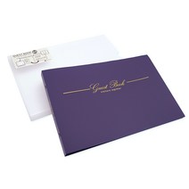 PP 바인더형 방명록 유선 결혼식 돌잔치 A4방명록, 2개