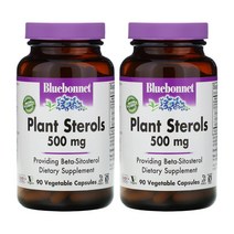 블루보넷 대두 플랜트 스테롤 500mg 90베지캡슐 베타시스테롤 함유 2개, 1개, 기본