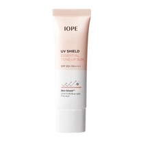 아이오페 UV 쉴드 에센셜 톤업 선 50ml 자외선차단제 백탁없는선크림 눈시림없는선크림 끈적임없는선크림, 2개