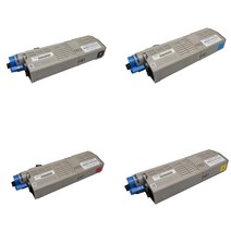 DDA 재생토너 신도리코 P420dn 4색 1세트 검정 7000매/칼라 6000매, 1set