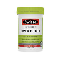 스위스 울티 부스트 리버 디톡스 필름 코팅 타블렛, 120정, 1개