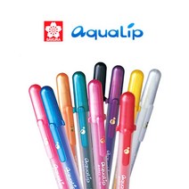 SAKURA AQUA-LIP 사쿠라 아쿠아립 데코펜, 819-글로스.레드
