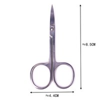 커터기 열선 우드락 스테인레스 스틸 가위 날카로운 다기능 도구 곡선 헤드 라인 커터 두꺼운 실 클리퍼 니퍼 1 개