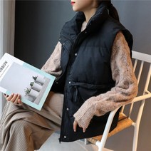 단톤조끼 여자 홈쇼핑 경량 뽀글이 무스탕 패딩 조끼 니트 키작녀 데이트룩 따땃 빅사이즈 아우터