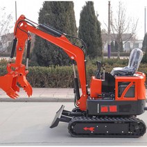 소형 농기계 마이크로 소형 파는 미니 굴삭기 1.5 t ce epa 크롤러 농장 정원 미니 굴착기 1.5ton, 연노랑, 연노랑
