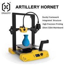 2021 신제품 3D 프린터 키트 ARTILLERY HORNET 220X220X250MM 사이즈 데스크탑 하이 레벨 음소거, CHINA|220V