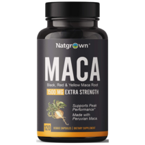 Natgrown 오가닉 마카 파우더 1500mg 120개, 1개