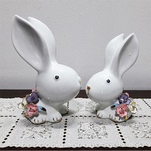 토끼장식품2p(18001) (7-1)