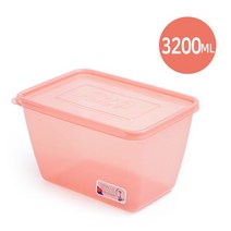 미라네주방 김치보관 김치통 미라클통 황토 3200ml
