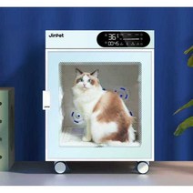 펫드라이룸 애견드라이 반려동물 털말리기 건조기 저소음, 대형 - C7 애져 화이트