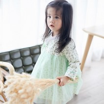 리나베베 리본 플라워 한복슈트