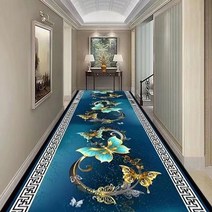 레드카펫 파인텍스 롤카페트 파이론텍스 모던 럭셔리 긴 복도 장식 홈 거실용 대형 침실 바닥 매트 카펫 러너, 138.AO4 - 200X400CM