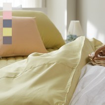 60수사틴 순면 이불커버 명품호텔침구LK라지킹 5컬러