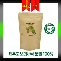 새싹보리 분말 차 국내산 보리순 보니싹 가루 식이섬유 폴리코사놀 체중관리, 300g, 1팩