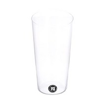 쇼토쿠 글라스 우스하리 얇은 유리잔 씬글라스 375ml, 2개 세트 l 나무상자