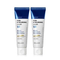 웰라쥬 리얼 히알루로닉 100 크림 50ml 보습 저자극, 2개