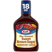 Kraft Sweet 브라운 슈가 천천히 끓인 바비큐 소스 532.3ml(18온스) 병, 1.12 Pound (Pack of 1)_Origina
