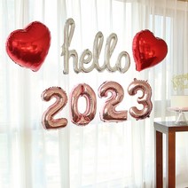 hello 2023 풍선 신년파티 이지홀리스윗, 이지홀리스윗(실버로즈)