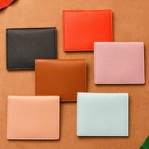 남녀공용 똑딱이 카드지갑 학생 접이형 미니 버스카드지갑