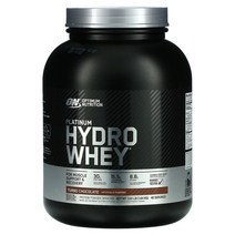 옵티멀 뉴트리션 Platinum Hydro Whey 터보 초콜릿 1.64kg(3.61lbs), 3.61 파운드