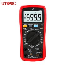 멀티테스터기 만능 전문 디지털 멀티미터 테스터 UT89X True RMS 20A 전류 AC DC 커패시턴스 저항, 3.UT890C
