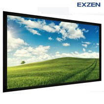 엑스젠 대형 와이드 액자스크린 단초점프로젝터 스크린 EV-FS, EV-FS200W (200인치 와이드)