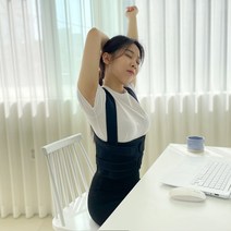 바디로운 자세교정밴드 굽은 어깨 라운드숄더 바른자세 말린 등 체형 교정기 밴드, 1set