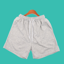 남성 여름용 밴딩 얇은 반바지 트레이닝복 편한 팬츠