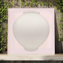 달항아리그림 풍수액자 거실 주방 인테리어, 03.사랑달항아리