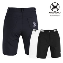 미우스포츠 미우골프 여성 하프 밴딩 스판 골프 반바지 MW1M212W