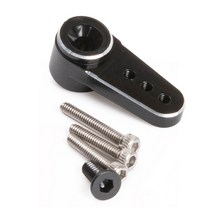 SERVO EMax ES08MA II 12g 아날로그 메탈 기어 서보 마운트 및 15T 암 1/24 RC 자동차 모델 축 SCX24 검, [06] Servo Arm Black
