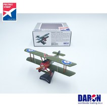 Daron 전투기 비행기모형 단좌식 복엽기 로이 브라운 Sopwith Camel Arthur Roy Brown 1/63 Postage Stamp PS5350-2
