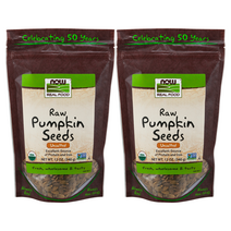 나우푸드 로우 펌킨 씨드 언솔티드, 340g, 2개