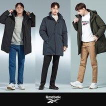 [REEBOK] NEW 리복 6LAYER 후드 롱패딩 남성 3종 택1