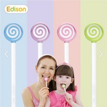 혀클리너사용법 유아입냄새 원인 혀백태제거 사탕 아기 혓바닥닦기, 블루