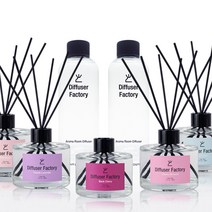 디퓨저팩토리 아로마 디퓨저 200ml + 리필 200ml x 2p, 프렌치라벤더