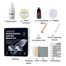 자동차 가죽복원제 자동차 플라스틱 가죽복원제 가죽복원제베이지 가죽 수리 키트 관리 도구 키트 스크래치 제거제 가죽 복원제 좌석 소파 가구 소파 가정용 개조, 블랙 전용